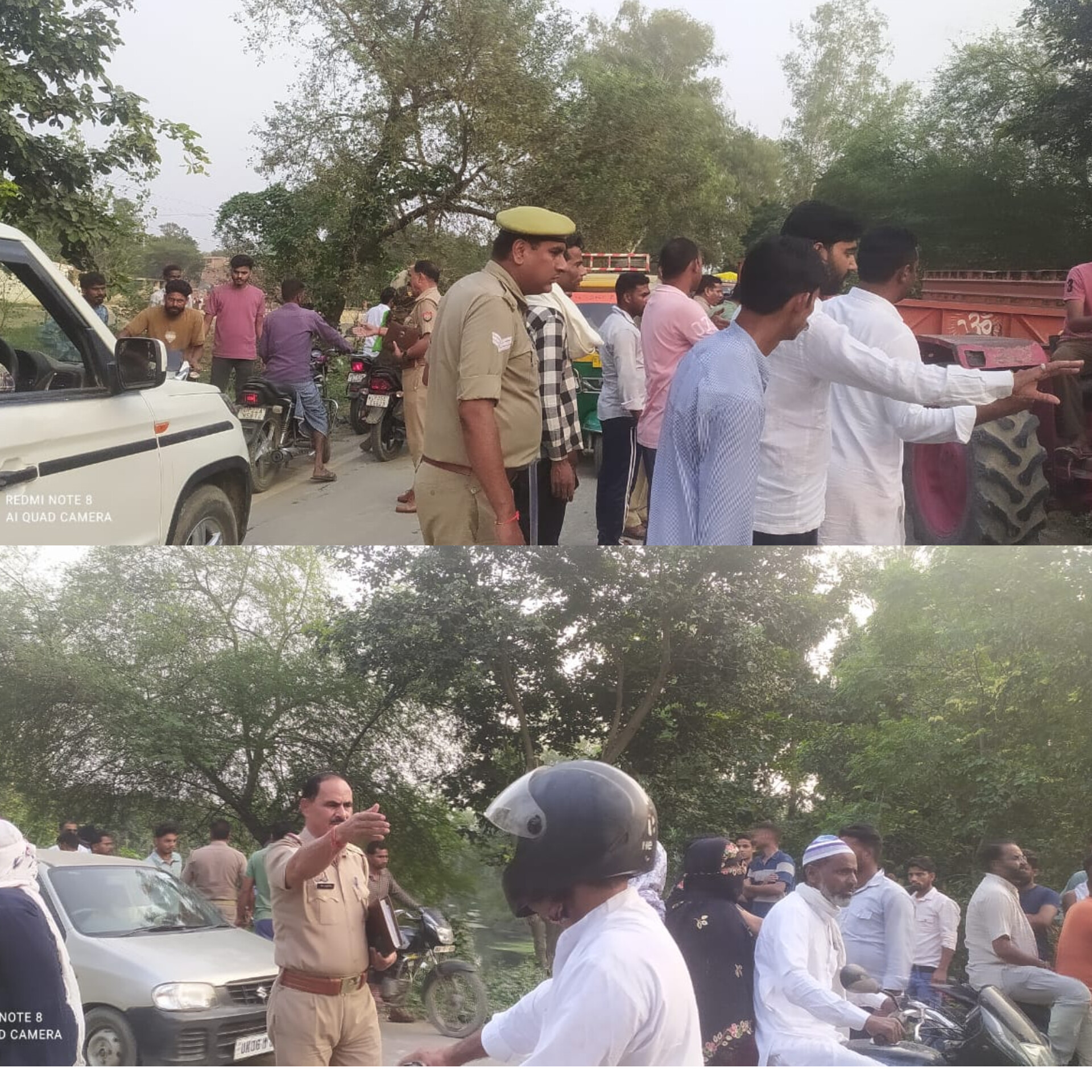 bareilly-sheeshgarh-bike-accident-8-injured